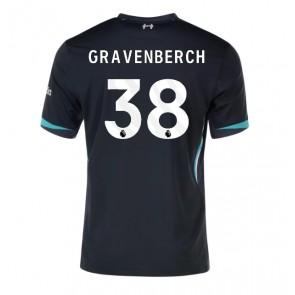 Liverpool Ryan Gravenberch #38 Gostujuci Dres 2024-25 Kratak Rukavima